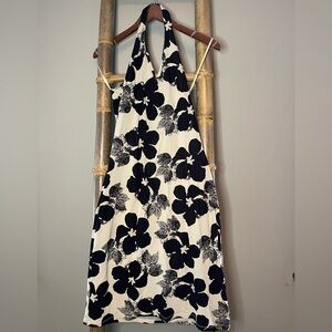 Banana Republic Monochrome Floral Dress